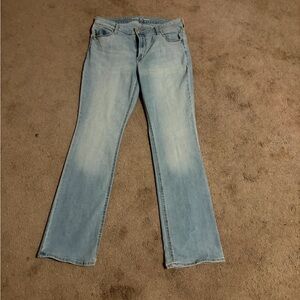 Old Navy Light Blue Flare Women's Jeans